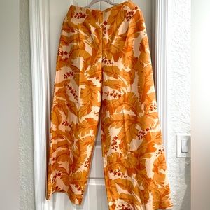 Soft Surroundings Print Trousers